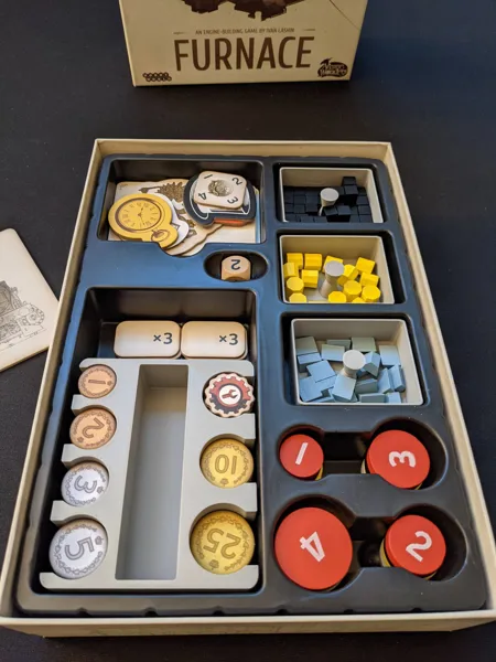 Furnace Board Game Organizer Trays
