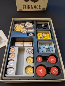 Furnace Board Game Organizer Trays