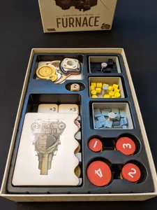 Furnace Board Game Organizer Trays