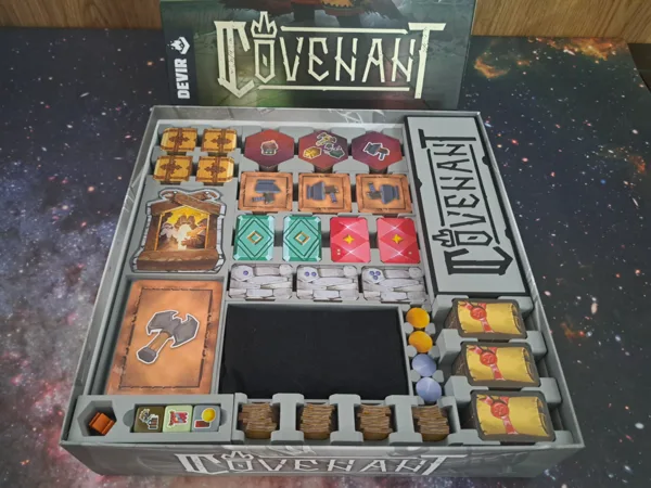 Covenant Inserto boardgame