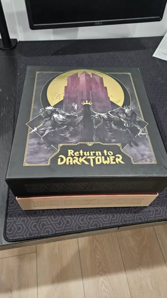 Return To Dark Tower Organizer - Accommodate for Base game, Alliance and Covenant Expansions