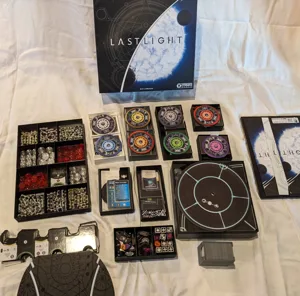 Last Light with Expansion Board Game Insert/Organizer