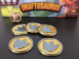 Draftosaurus "Die-Dodging" Variant Token