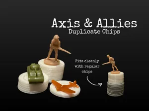Axis & Allies Duplicate Chips