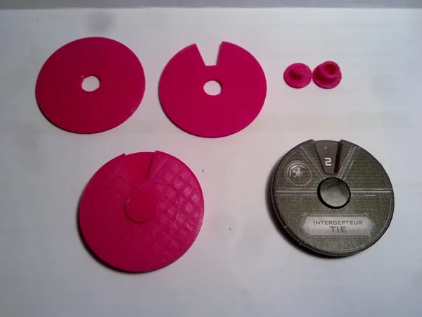 Manoeuvre dial for X-Wing boardgame