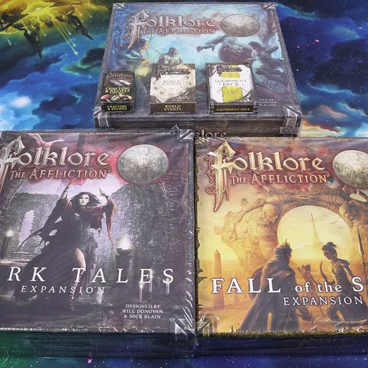 Folklore: the Affliction insert / organizer