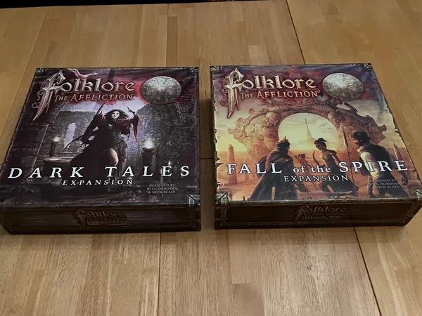 Folklore The Affliction Board Game Organizer
