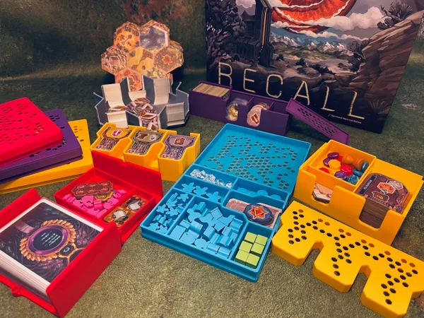 Recall Board game insert