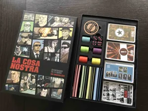 LA COSA NOSTRA Boardgame Organizer/ Brettspiel Insert