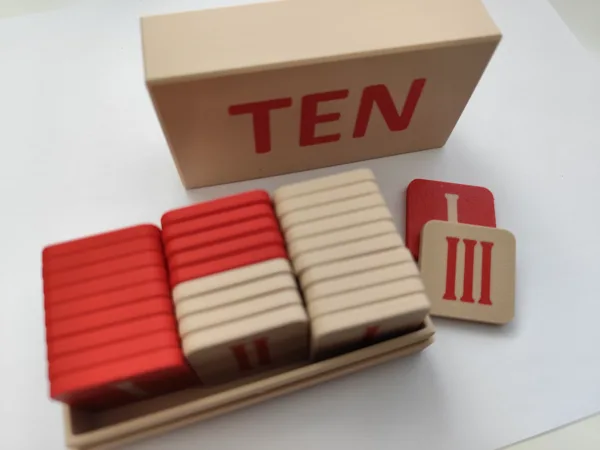 Board game TEN for 2 players