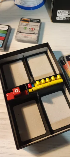 Hostage Negotiator boardgame insert