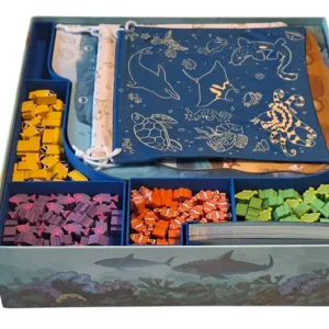 Shallow Sea Insert Organizer for Board Game + Nesting Season + Rare Fish