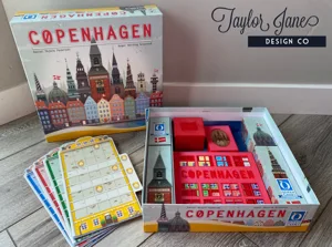 Copenhagen Board Game Insert (+All Queenie Expansions)