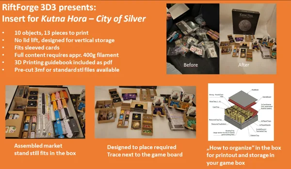 Kutna Hora - City of Silver Insert/Organizer