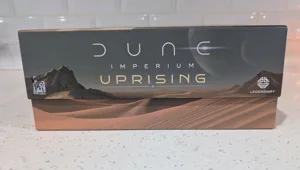Dune Imperium Uprising organizer with expansions