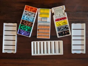 Power Grid board game organizer