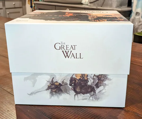 The Great Wall board game - single box organization