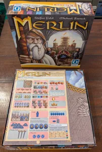 Merlin Board Game Organizer