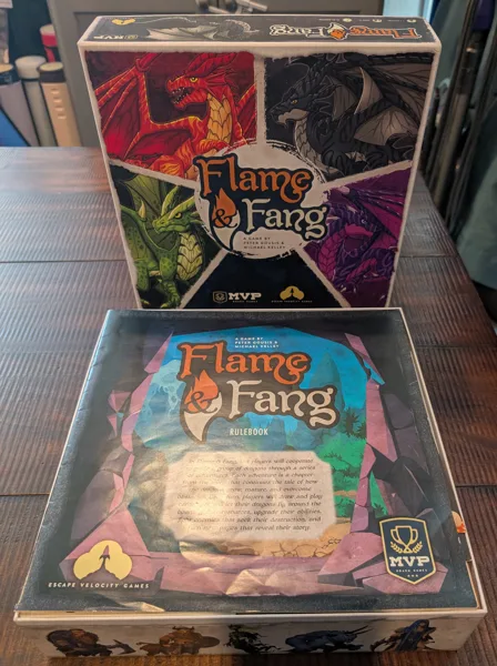 Flame & Fang Board Game - Custom Organizer