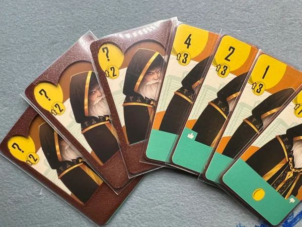Sleeve Insert - Secret Societies game Faction bids