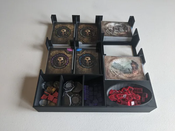 Tainted Grail Card and Token Organizer