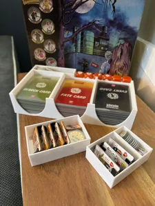 Plum Island Board Game Insert