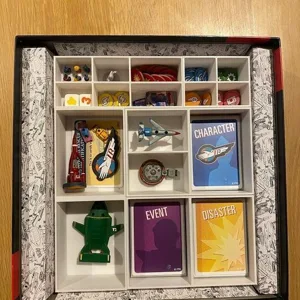 Thunderbirds Board Game Insert