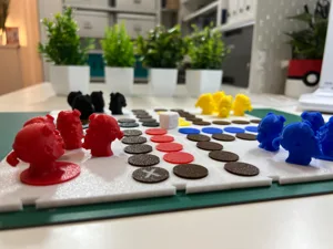 Customizable Hellboy inspired LUDO Game