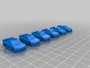 Thunder Alley Board Game Cars