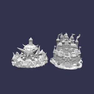 Strongholds compatible with Dungeon Degenerates Set 2