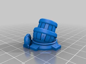 Mini bombarde missile howitzer obusier upgrade - Medieval fantasy (compatible Kingdom Rush : Faille temporelle)