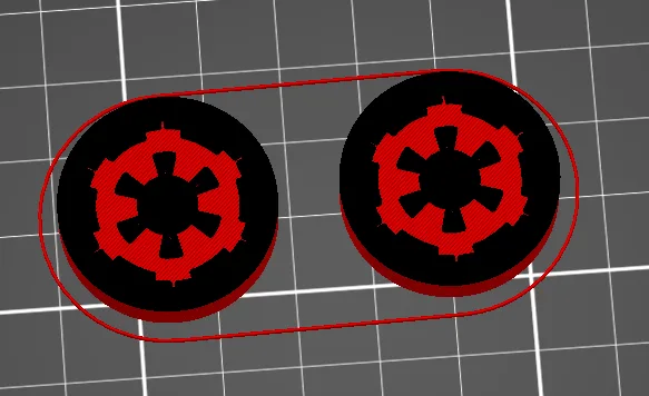 Star Wars Backgammon Stones