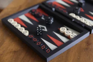 Travel Backgammon DeLuxe - multimaterial (AMS, CFS, MMU) print friendly model