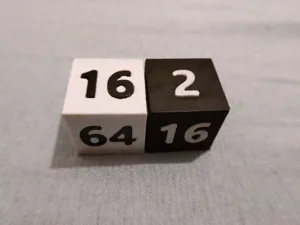 Backgammon doubler die