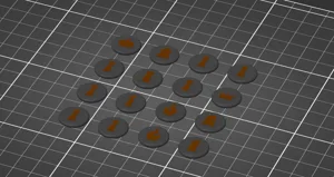 (WIP) Backgammon / Chess / Checkers Multi-Colout travel edition