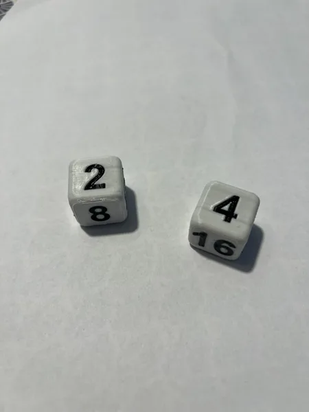 Backgammon doubling dice