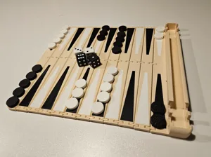 Rollable Backgammon