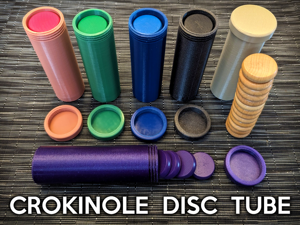 Crokinole Disc Tube