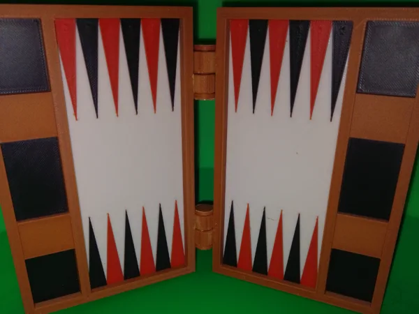 Mini backgammon