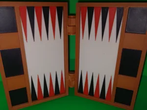 Mini backgammon