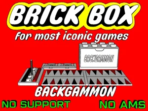 BRICK BOX 4X2Xh2 with BACKGAMMON