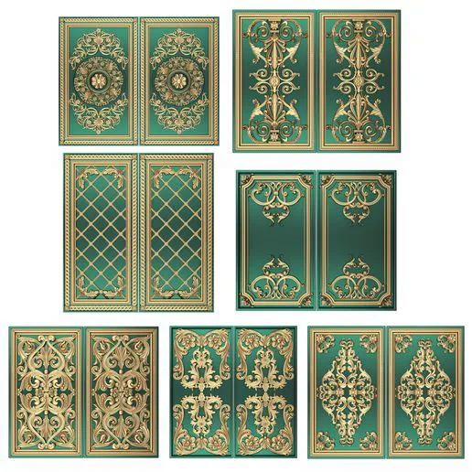 Backgammon Set Collection 01