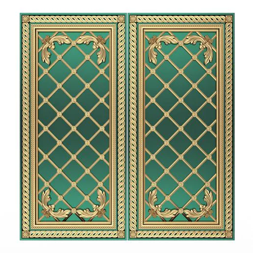 Backgammon Set 03 Green