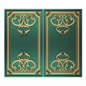 Backgammon Set 06 Green