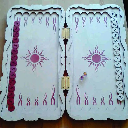 Backgammon game .DFX file