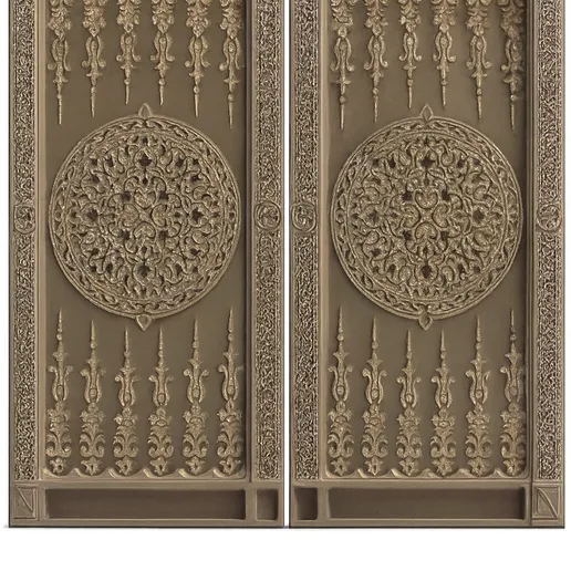 Royal Legacy Backgammon Board – Ornate 3D Printable Game Set
