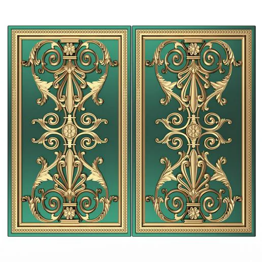 Backgammon Set 05 Green