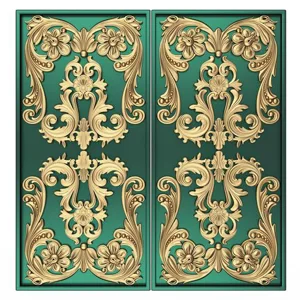 Backgammon Set 04 Green