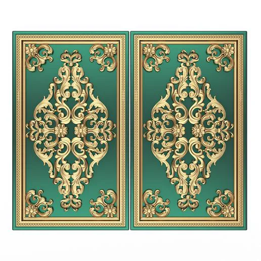 Backgammon Set 02 Green