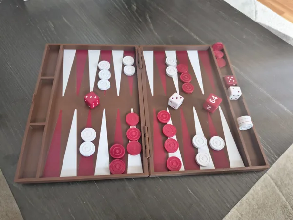 Backgammon complete in box